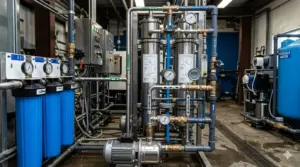 Osmosewater in wasboxen van Baptista Carwash Installaties
