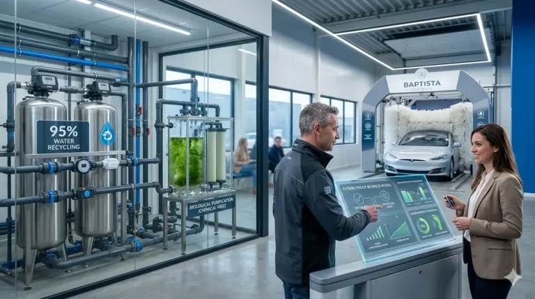 Duurzame wastechnieken | Baptista Carwash Systems